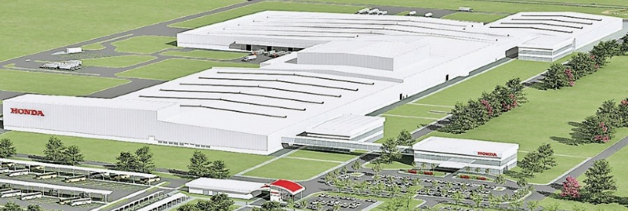 Robert's is at the 2015 New Factory of Honda Automóveis 